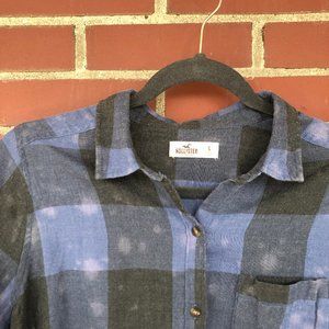 hollister flannel top